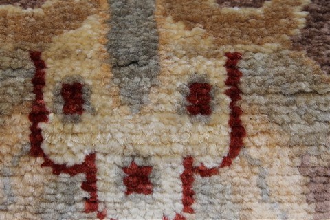 Pishavar Grey Runner Hand Knotted 26 X 911 Area Rug 250-23731 Image 7