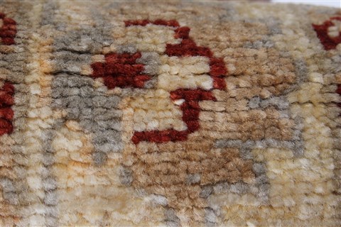 Pishavar Grey Runner Hand Knotted 26 X 911 Area Rug 250-23731 Image 8