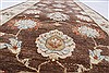 Ziegler Brown Runner Hand Knotted 27 X 102 Area Rug 250-23733 Thumb 2