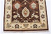 Ziegler Brown Runner Hand Knotted 27 X 102 Area Rug 250-23733 Thumb 5