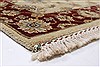 Semnan Beige Runner Hand Knotted 26 X 910  Area Rug 250-23734 Thumb 8