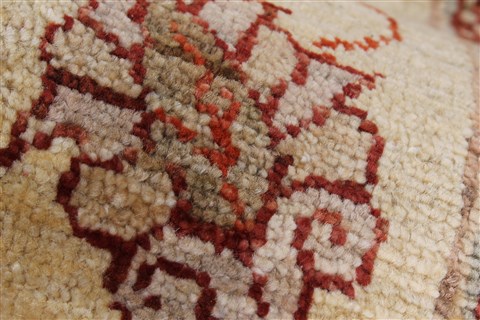 Pishavar Beige Runner Hand Knotted 29 X 100 Area Rug 250-23737 Image 7