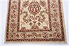 Pishavar Beige Runner Hand Knotted 29 X 100 Area Rug 250-23737 Thumb 5