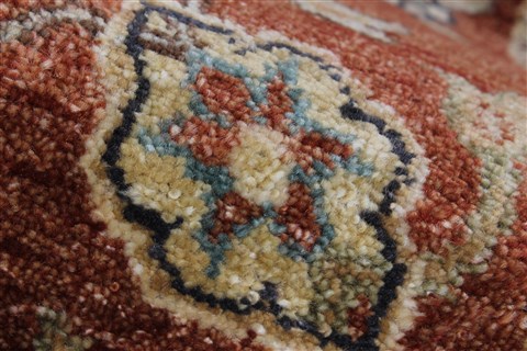 Ziegler Brown Runner Hand Knotted 26 X 910 Area Rug 250-23738 Image 8