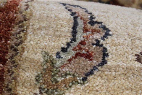 Ziegler Brown Runner Hand Knotted 26 X 910 Area Rug 250-23738 Image 9