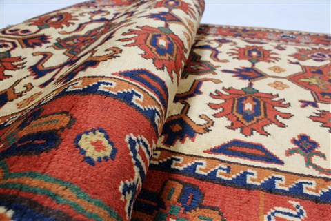 Turkman Beige Runner Hand Knotted 29 X 103 Area Rug 250-23749 Image 10