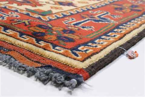 Turkman Beige Runner Hand Knotted 29 X 103 Area Rug 250-23749 Image 6