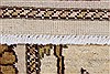 Pishavar Beige Runner Hand Knotted 210 X 105 Area Rug 250-23752 Thumb 1