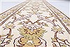 Pishavar Beige Runner Hand Knotted 210 X 105 Area Rug 250-23752 Thumb 2