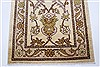 Pishavar Beige Runner Hand Knotted 210 X 105 Area Rug 250-23752 Thumb 5