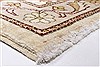 Pishavar Beige Runner Hand Knotted 210 X 105 Area Rug 250-23752 Thumb 6