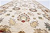 Pishavar Beige Runner Hand Knotted 29 X 911  Area Rug 250-23754 Thumb 3