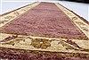 Chobi Purple Runner Hand Knotted 27 X 96 Area Rug 250-23755 Thumb 3