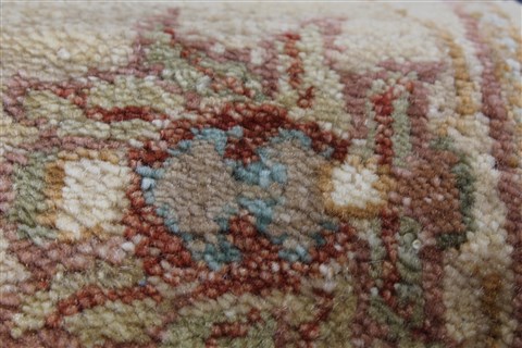 Ziegler Beige Runner Hand Knotted 27 X 99 Area Rug 250-23756 Image 10