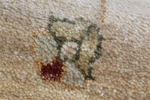 Ziegler Beige Runner Hand Knotted 27 X 99 Area Rug 250-23756 Image 9