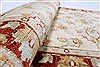 Chobi Beige Runner Hand Knotted 29 X 99  Area Rug 250-23757 Thumb 12