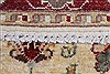 Pishavar Beige Runner Hand Knotted 29 X 96  Area Rug 250-23759 Thumb 1