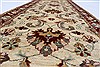 Pishavar Beige Runner Hand Knotted 29 X 96  Area Rug 250-23759 Thumb 2