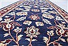 Pishavar Blue Runner Hand Knotted 211 X 87  Area Rug 250-23760 Thumb 2