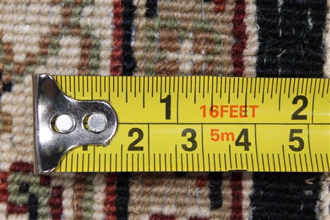 Herati Black Runner Hand Knotted 26 X 911  Area Rug 250-23762 Image 11