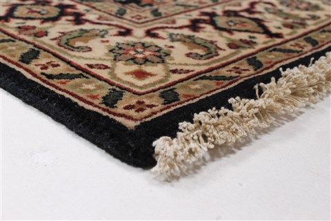 Herati Black Runner Hand Knotted 26 X 911  Area Rug 250-23762 Image 6