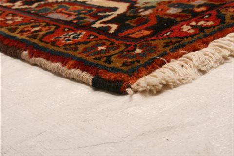 Heriz Beige Hand Knotted 95 X 130 Area Rug 100-23765 Image 3