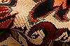 Heriz Beige Hand Knotted 95 X 130 Area Rug 100-23765 Thumb 4