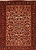 Heriz Beige Hand Knotted 95 X 130 Area Rug 100-23765 Thumb 0