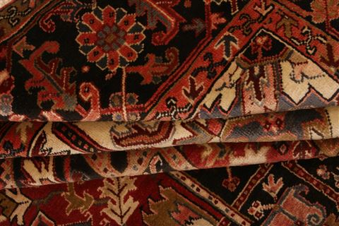 Heriz Red Hand Knotted 910 X 129 Area Rug 100-23768 Image 6