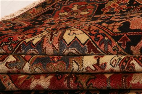 Heriz Red Hand Knotted 910 X 129 Area Rug 100-23768 Image 7