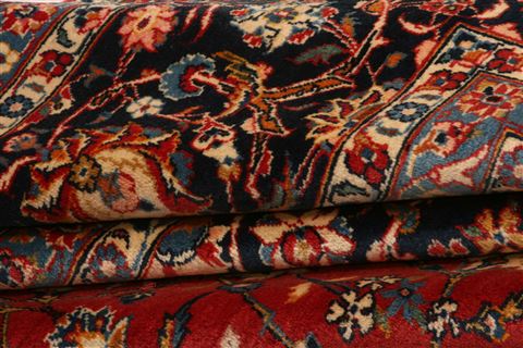 Heriz Red Hand Knotted 102 X 143 Area Rug 100-23769 Image 5