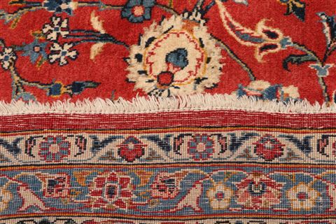 Heriz Red Hand Knotted 102 X 143 Area Rug 100-23769 Image 7