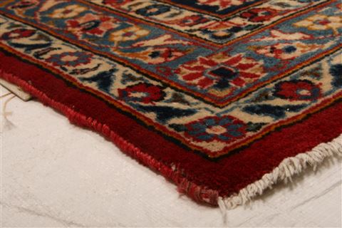 Heriz Red Hand Knotted 102 X 143 Area Rug 100-23769 Image 8