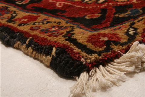 Heriz Red Square Hand Knotted 109 X 120 Area Rug 100-23778 Image 5