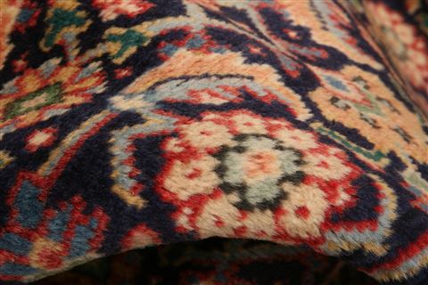 Tabriz Red Hand Knotted 99 X 128 Area Rug 100-23782 Image 1