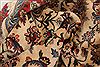 Tabriz Beige Hand Knotted 100 X 130 Area Rug 100-23785 Thumb 7
