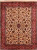 Tabriz Beige Hand Knotted 100 X 130  Area Rug 100-23785 Thumb 0