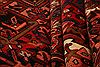 Heriz Red Hand Knotted 108 X 139  Area Rug 100-23786 Thumb 4