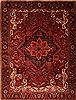 Heriz Red Hand Knotted 108 X 139  Area Rug 100-23786 Thumb 0