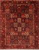 Bakhtiar Red Hand Knotted 101 X 128  Area Rug 100-23787 Thumb 0