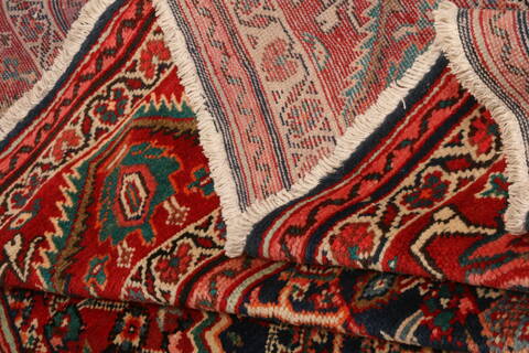 Mahal Red Hand Knotted 107 X 1311  Area Rug 253-23791 Image 5
