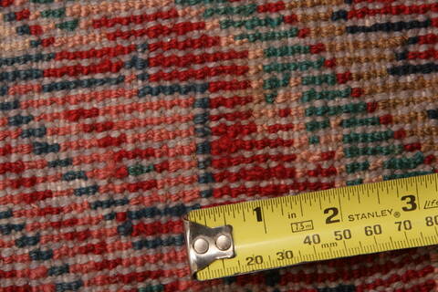 Mahal Red Hand Knotted 107 X 1311  Area Rug 253-23791 Image 7