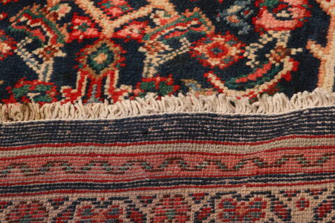 Mahal Red Hand Knotted 107 X 1311  Area Rug 253-23791 Image 8