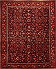 Heriz Blue Hand Knotted 109 X 132 Area Rug 100-23795 Thumb 0