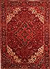 Heriz Red Hand Knotted 910 X 137  Area Rug 100-23799 Thumb 0