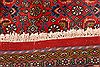 Bidjar Red Hand Knotted 101 X 130  Area Rug 100-23801 Thumb 7