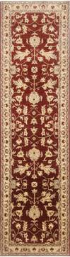 Pishavar Red Runner Hand Knotted 2'8" X 9'11"  Area Rug 250-23803