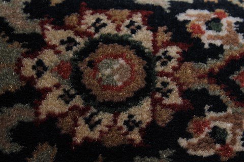 Herati Black Runner Hand Knotted 27 X 102 Area Rug 250-23804 Image 1