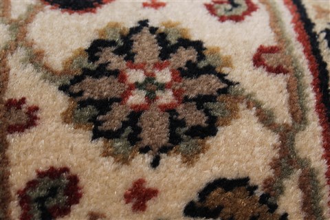 Herati Black Runner Hand Knotted 27 X 102 Area Rug 250-23805 Image 2