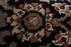 Herati Black Runner Hand Knotted 27 X 102  Area Rug 250-23805 Thumb 1